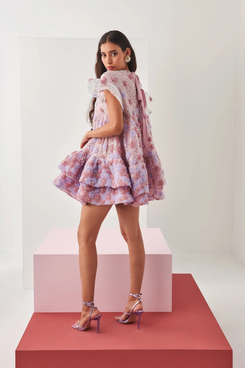 CORAL DRESS LILAC
