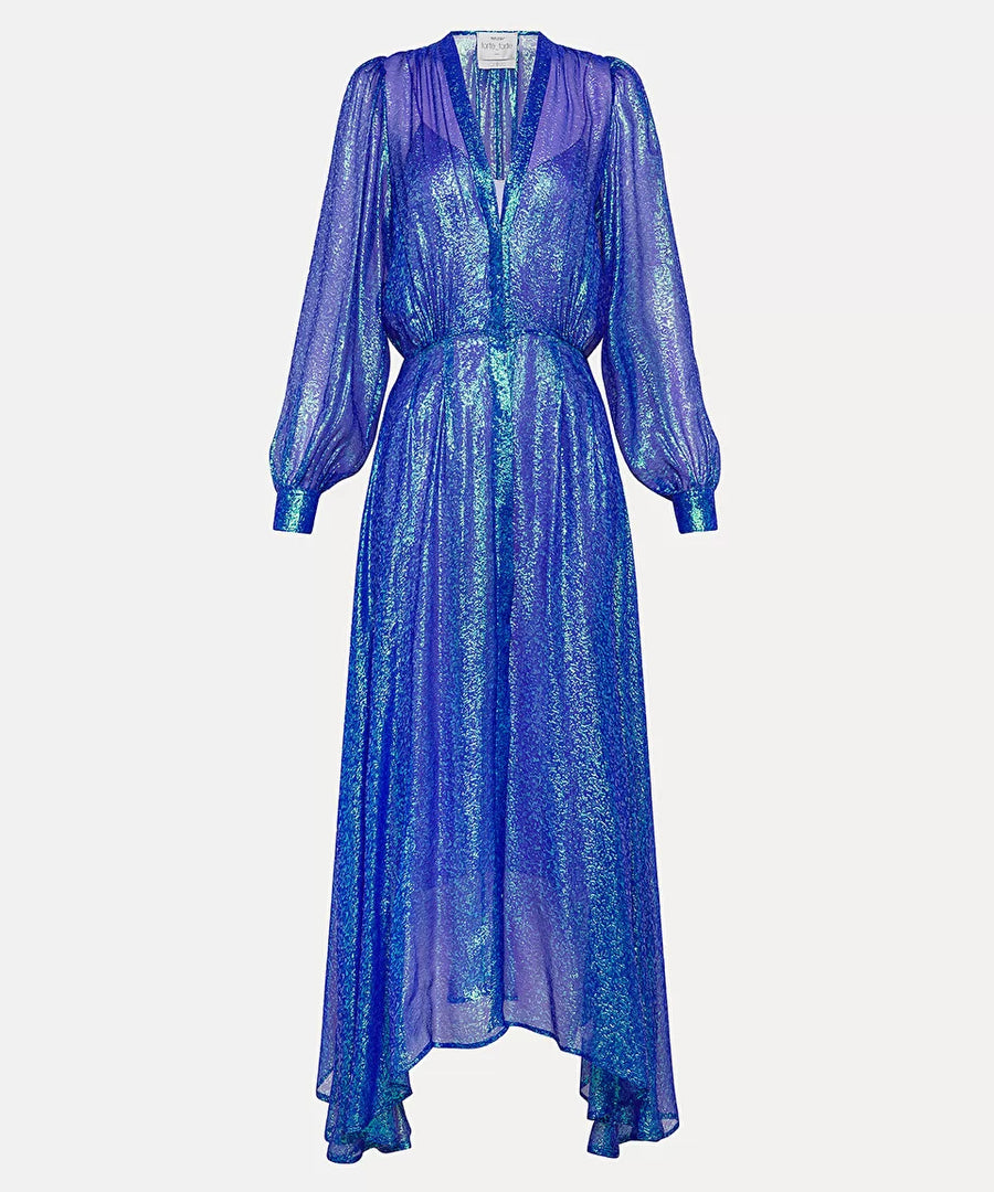 ワンピース FORTE FORTE Women Dresses 12089 5103 Blue Forte Forte Silk Maxi Dress | Blue | FARFETCH