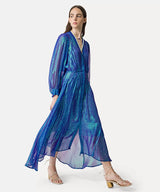 iRIS CHIFFON SILK CHEMISIER DRESS