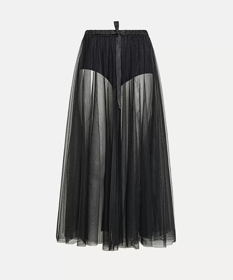 TULLE SKIRT WITH JERSEY HIGH RISE BRIEFS