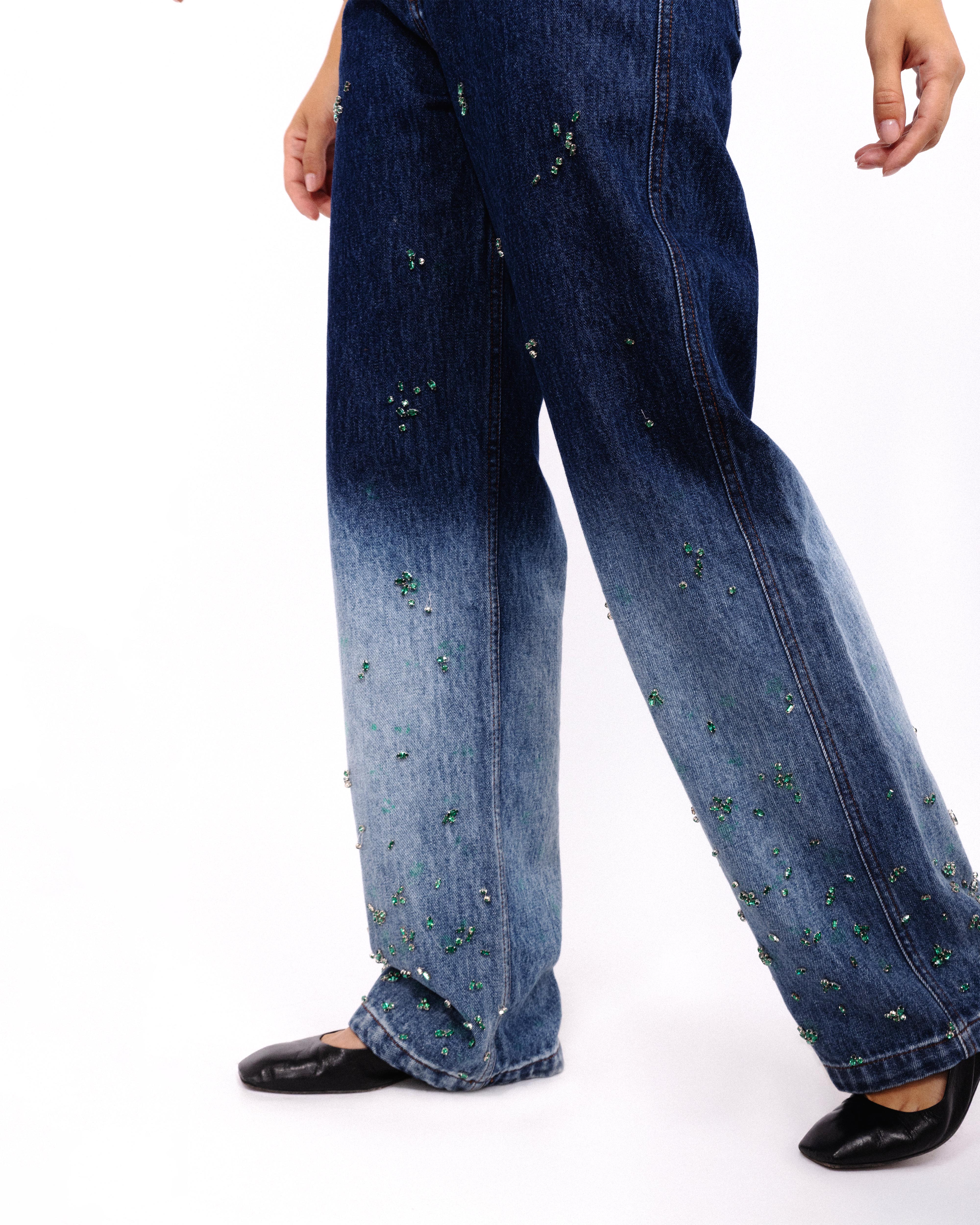 BABY BLUE DENIM PANTS