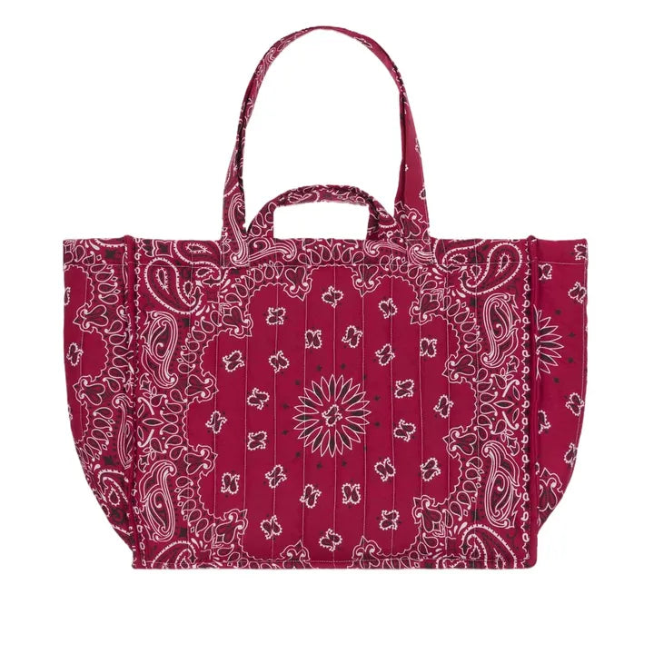 MAXI QUILTED - THE GOOD LUCK - BURGUNDY