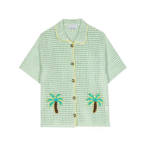HAND CROCHET PALMTREE SHIRT