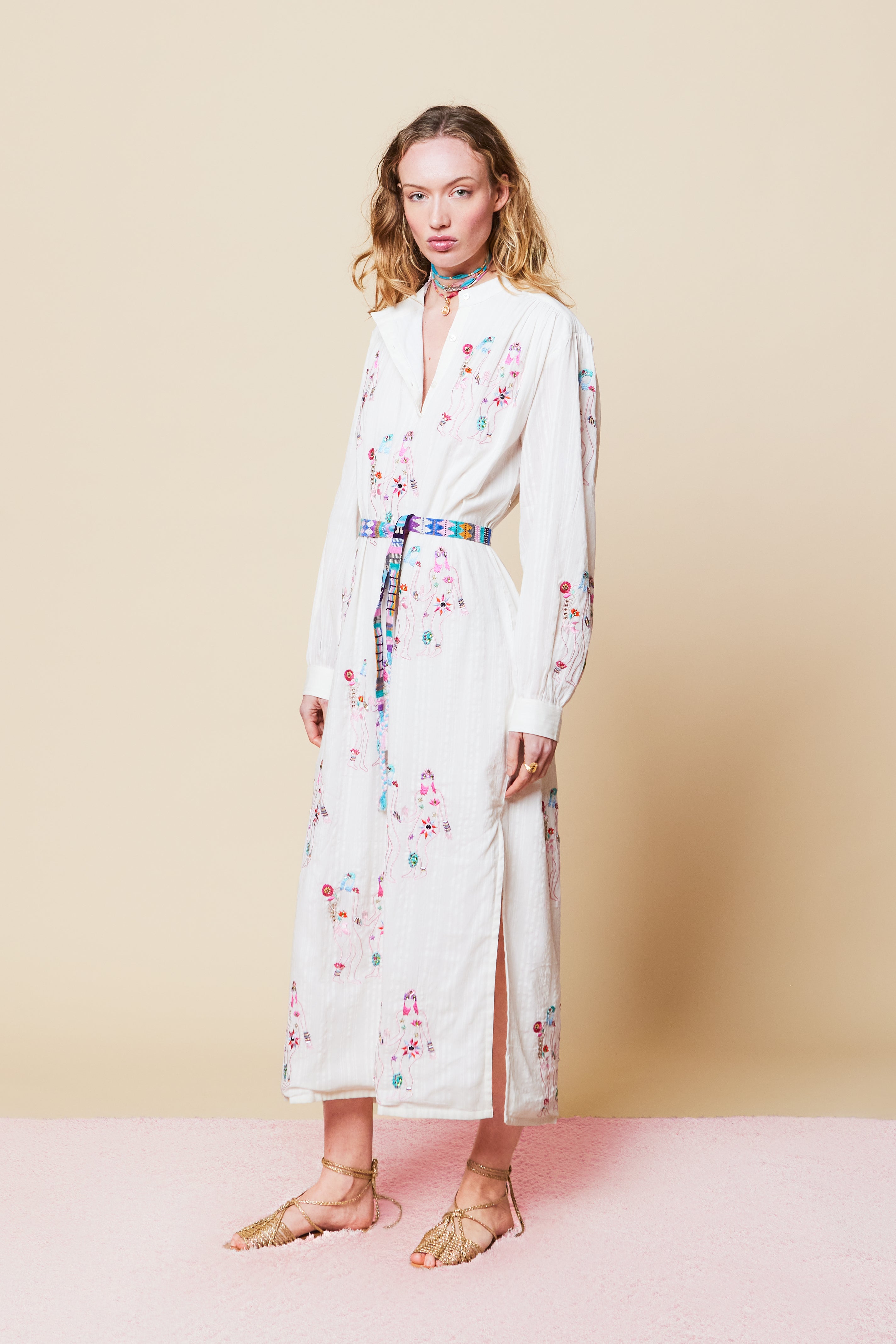 FANTASY WHITE LONG DRESS