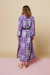 FANTASY PURPLE LONG DRESS