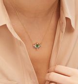 Russe Petit Vert diamond necklace