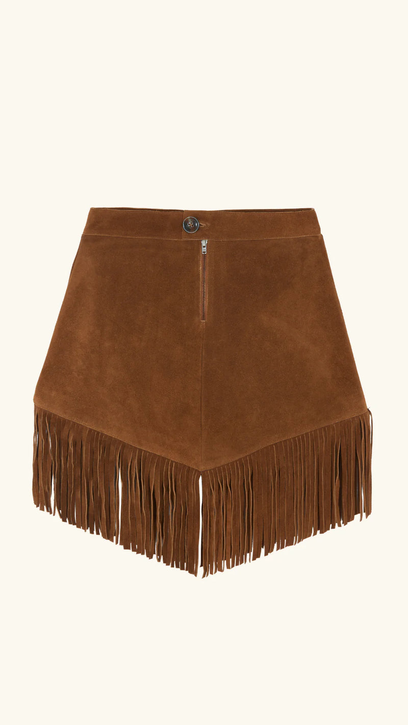 SUEDE SKIRT