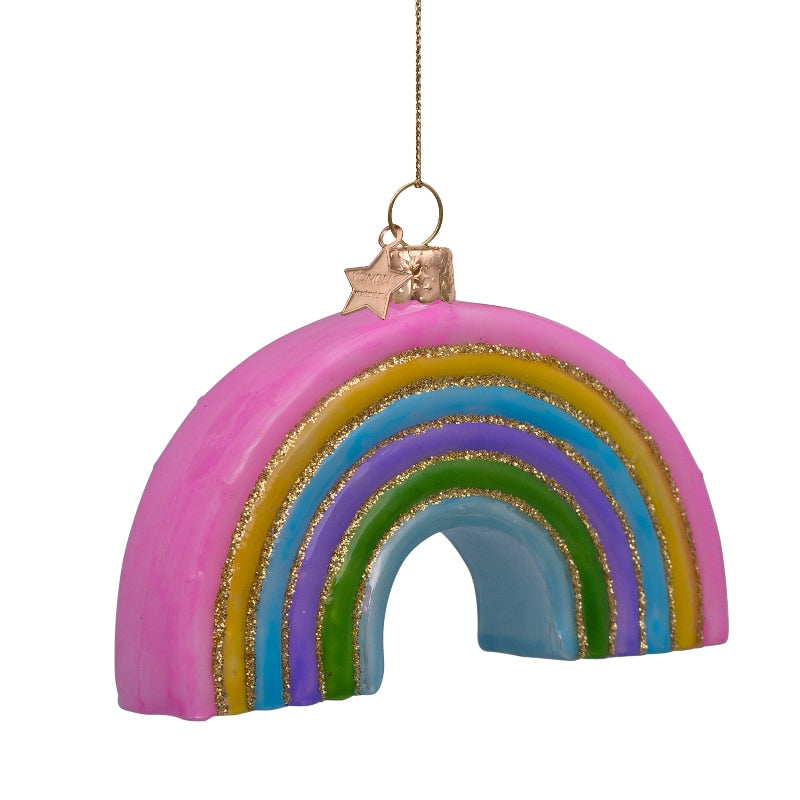 Soft multi colored rainbow