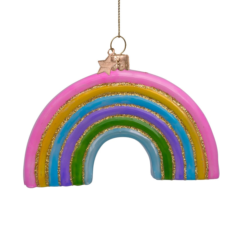 Soft multi colored rainbow