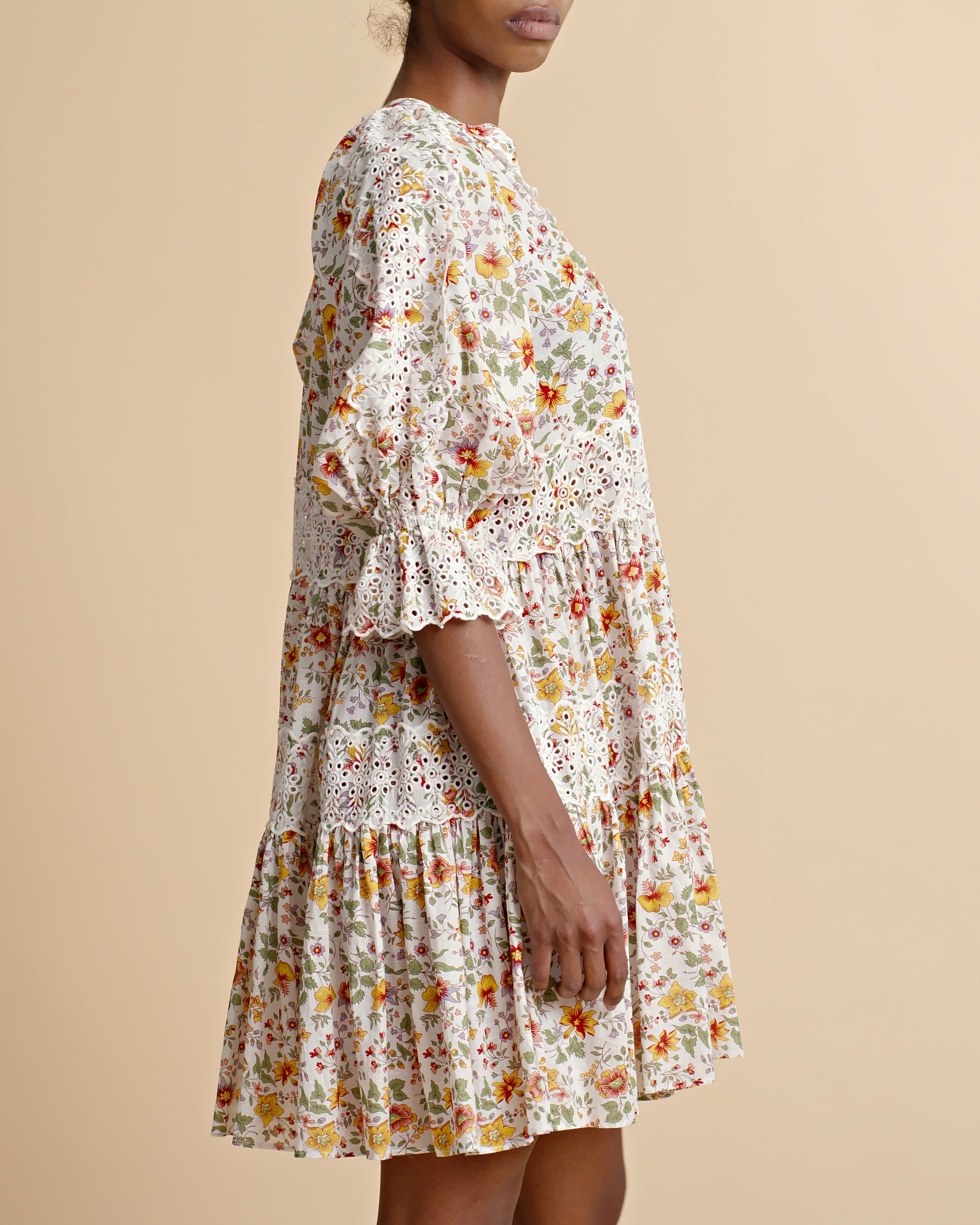 COTTON SLUB RELAXED DRESS