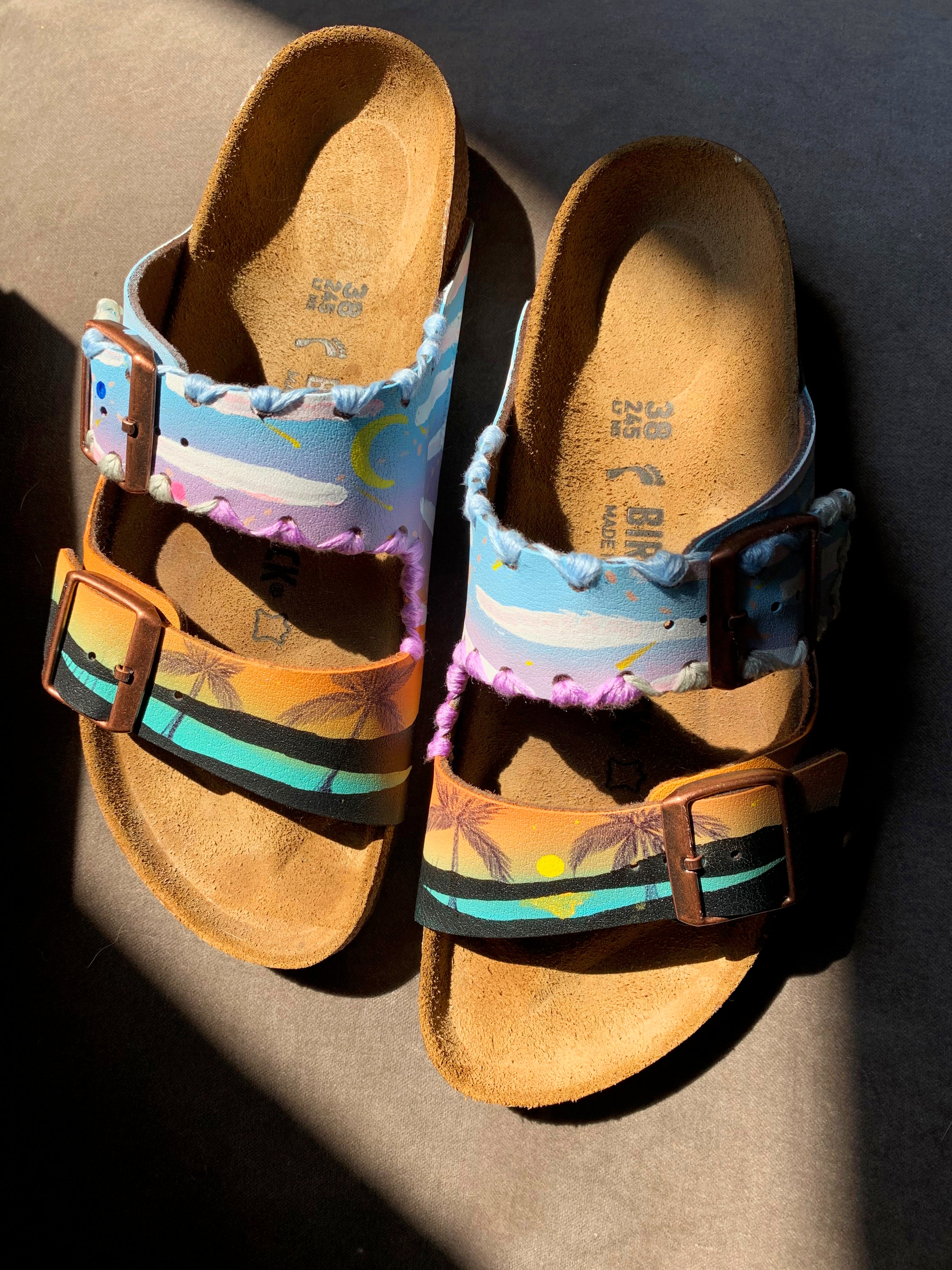Birkenstock Purplish Sunrise