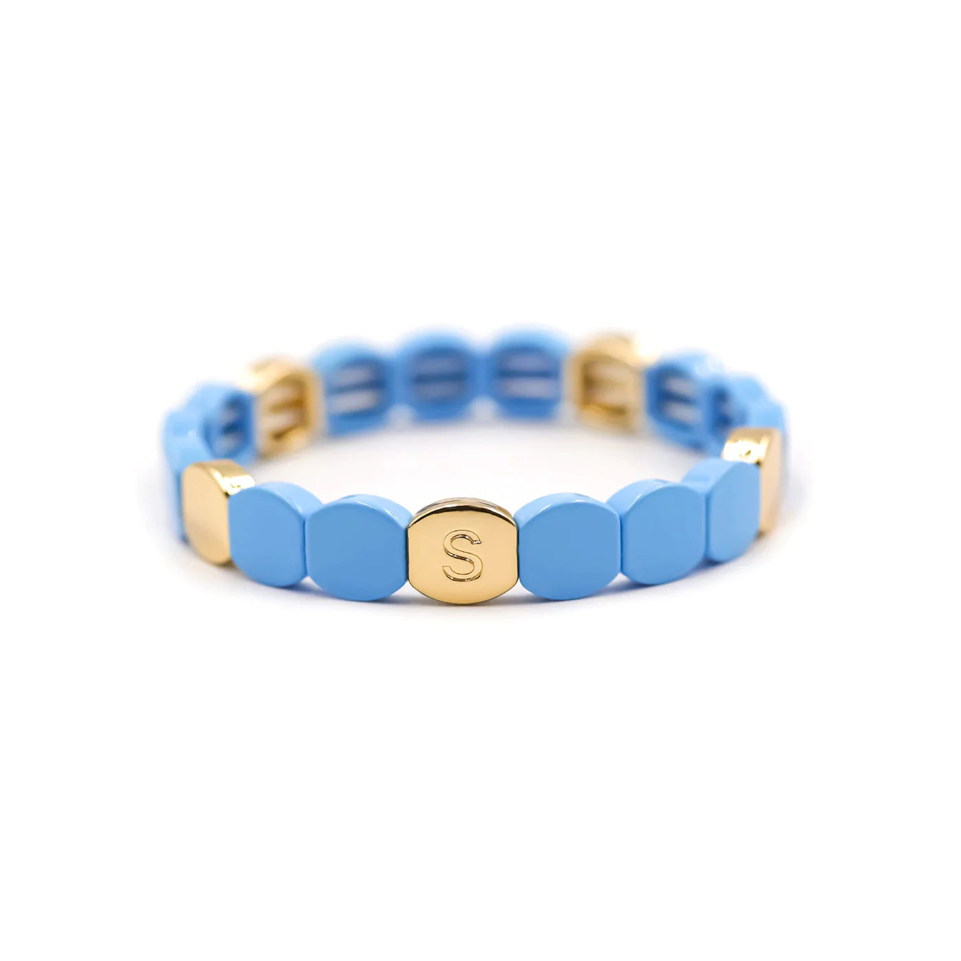 Colorful lavender bracelet