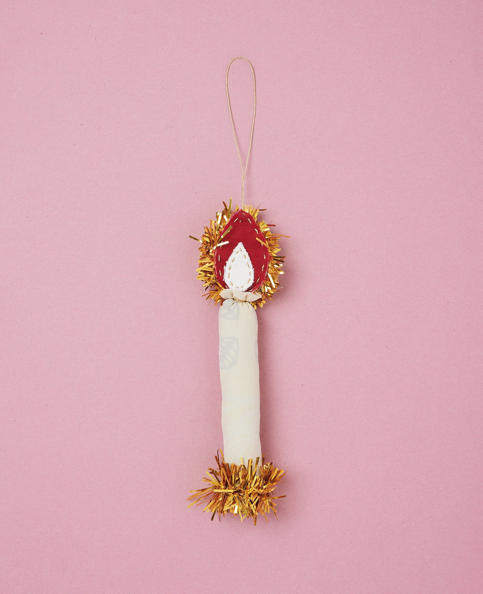 CANDERILLA SILK Ornament - Frozen leaf