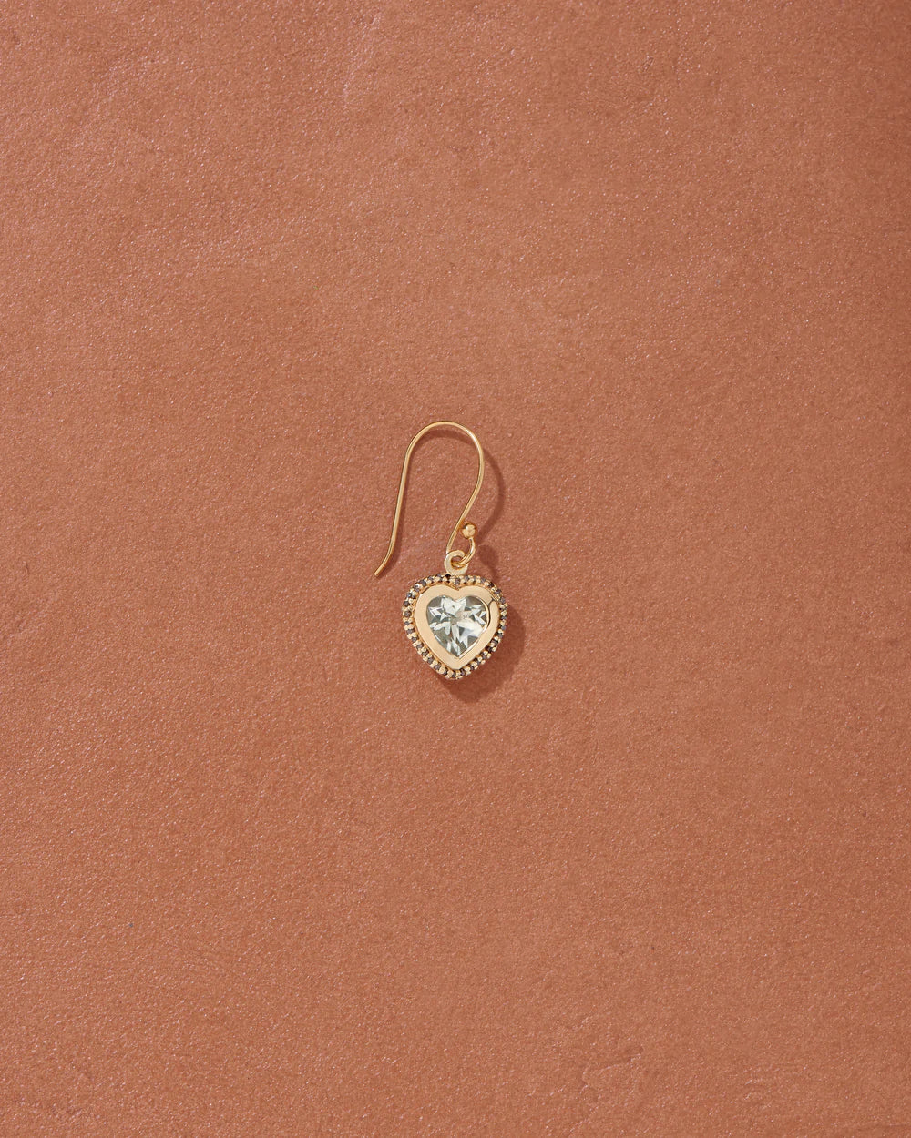 GINI green Amethyst Earring