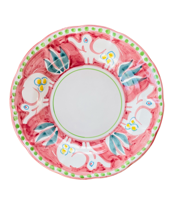 Pink Elephant Pasta Plate