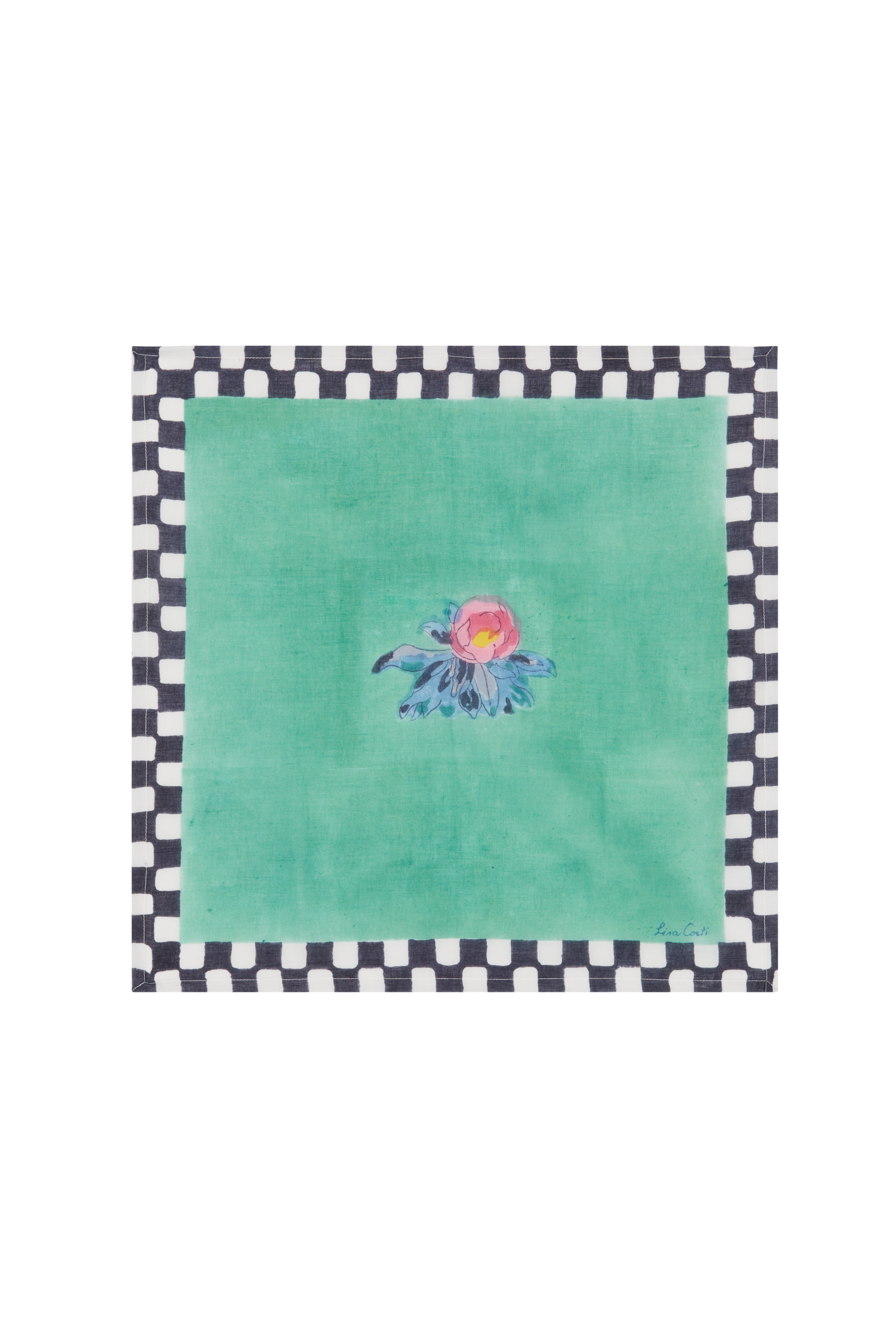 TILES Green Napkins 50x50cm