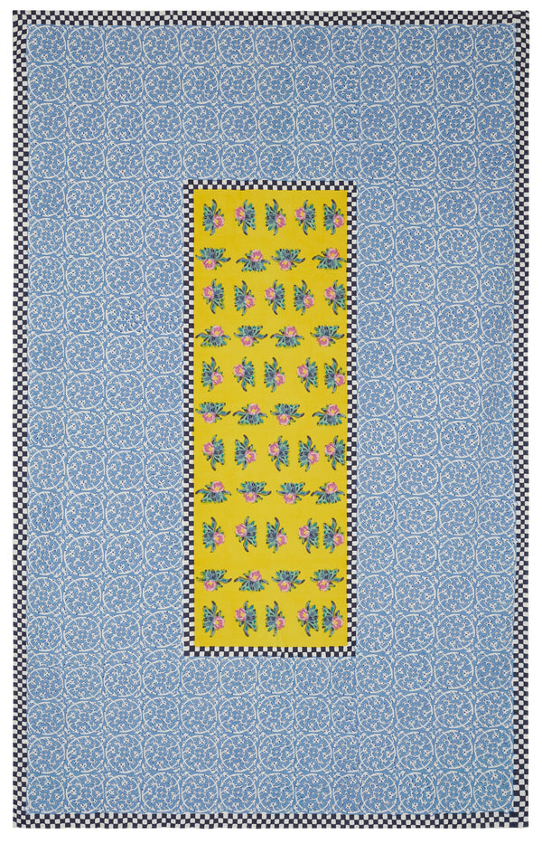 TILES Yellow Tablecloth 220x350cm