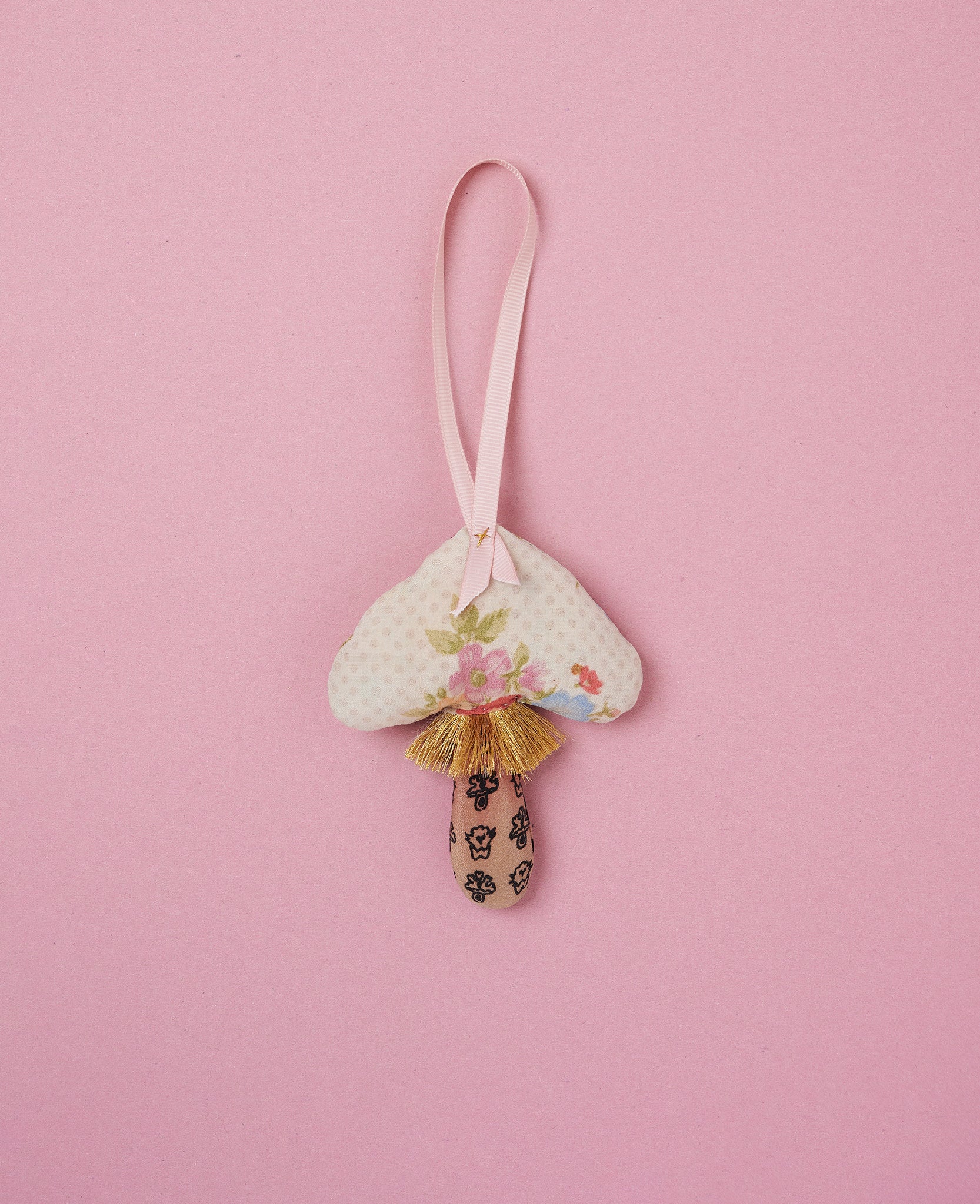 Mushroom SILK Ornament - Grandma