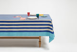 NIZAM BLUE Tablecloth 180x350cm
