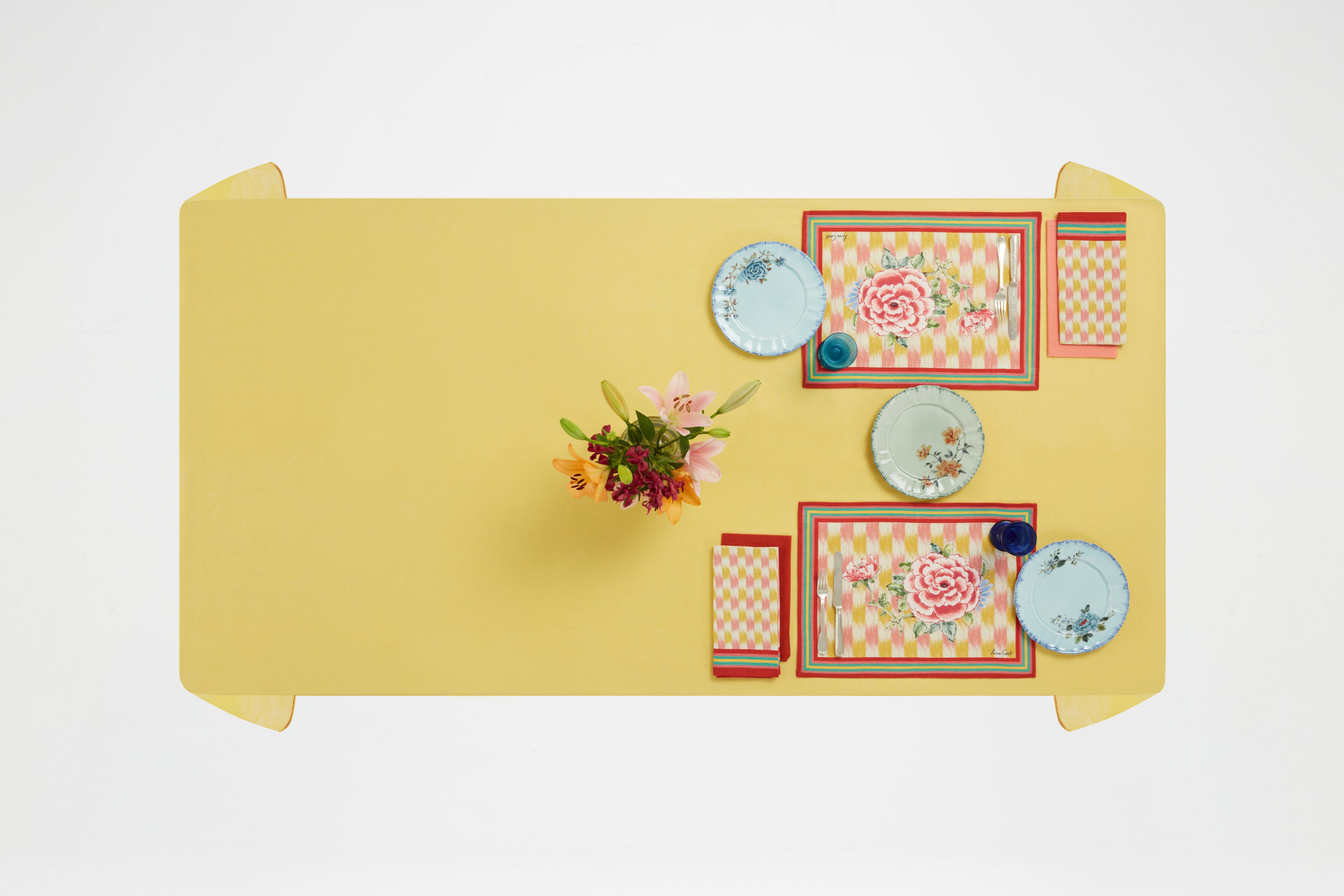 VERANDA Gold Peach Placemat 35x48cm
